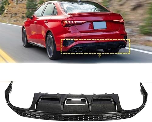 YPZJJBLD Universeller ABS-Heckdiffusor für Audi A3 Sline S3 Sedan 2021 2022 2023 einstellbar mit Montage-Kit – verbessert Aerodynamik & sportliches Design YPZJJBLD Universeller ABS-Heckdiffusor für Audi A3 Sline S3 Sedan 2021 2022 2023 einstellbar mit Montage-Kit – verbessert Aerodynamik & sportliches Design von YPZJJBLD