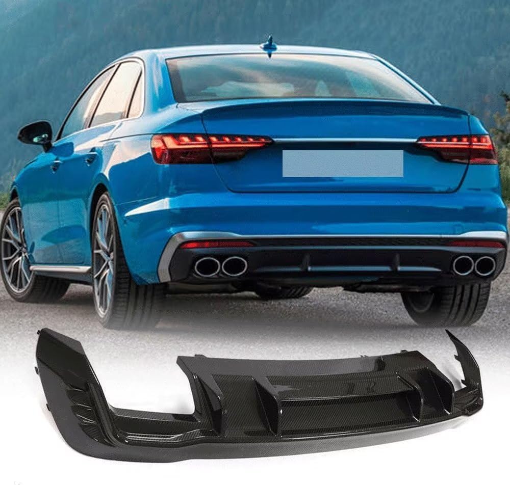 YPZJJBLD Universeller ABS-Heckdiffusor für Audi A4 B9 Quattro S-LINE S4 2020 2021 2022 2023 Sedan 4-Door einstellbar mit Montage-Kit – verbessert Aerodynamik & sportliches Design YPZJJBLD Universeller ABS-Heckdiffusor für Audi A4 B9 Quattro S-LINE S4 2020 2021 2022 2023 Sedan 4-Door einstellbar mit Montage-Kit – verbessert Aerodynamik & sportliches Design von YPZJJBLD