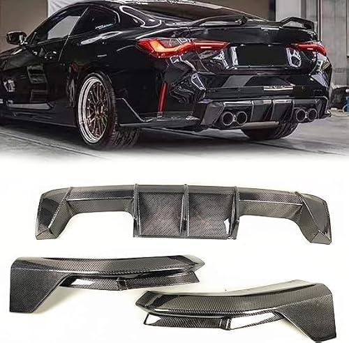 YPZJJBLD Universeller ABS-Heckdiffusor für BMW G80 M3 G82 M4 2021 2022 2023 einstellbar mit Montage-Kit – verbessert Aerodynamik & sportliches Design YPZJJBLD Universeller ABS-Heckdiffusor für BMW G80 M3 G82 M4 2021 2022 2023 einstellbar mit Montage-Kit – verbessert Aerodynamik & sportliches Design von YPZJJBLD