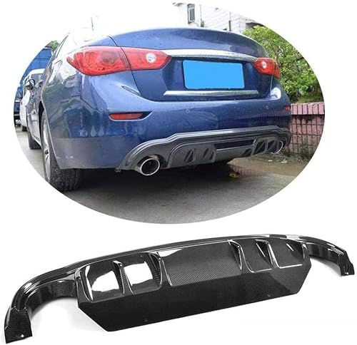 YPZJJBLD Universeller ABS-Heckdiffusor für Infiniti Q50 2014 2015 2016 2017 einstellbar mit Montage-Kit – verbessert Aerodynamik & sportliches Design YPZJJBLD Universeller ABS-Heckdiffusor für Infiniti Q50 2014 2015 2016 2017 einstellbar mit Montage-Kit – verbessert Aerodynamik & sportliches Design von YPZJJBLD