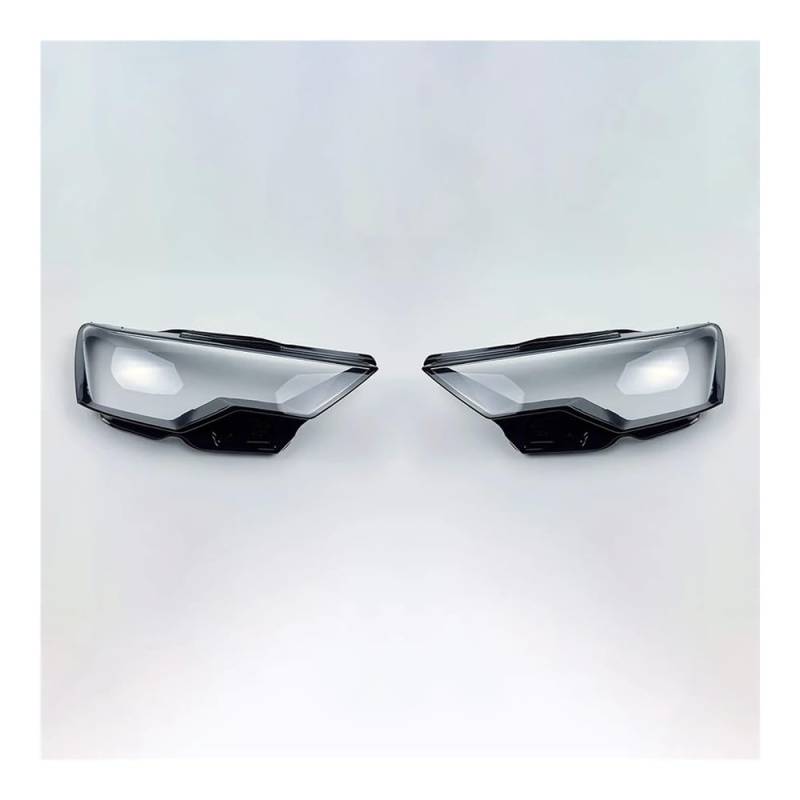 Auto Lampenschirm Scheinwerfer Abdeckung Objektiv Transparent Lampe Schatten Glas Scheinwerfer Shell Ersetzen Lampenschirm Für A6 A6L C8 2019 2020 2021 Auto Scheinwerferabdeckung von YQZGRD