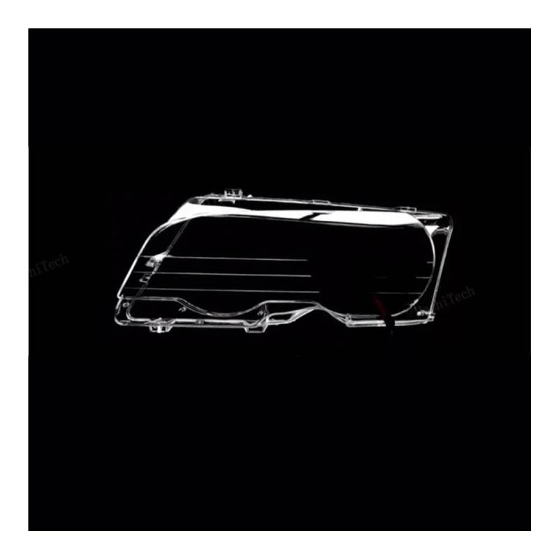 Auto Lampenschirm Transparente Scheinwerferlinse, Scheinwerfergehäuse, Schutz für E46 Coupe Cabrio 1999–2003, Vor-Facelift M3 2000–2006 Auto Scheinwerferabdeckung von YQZGRD