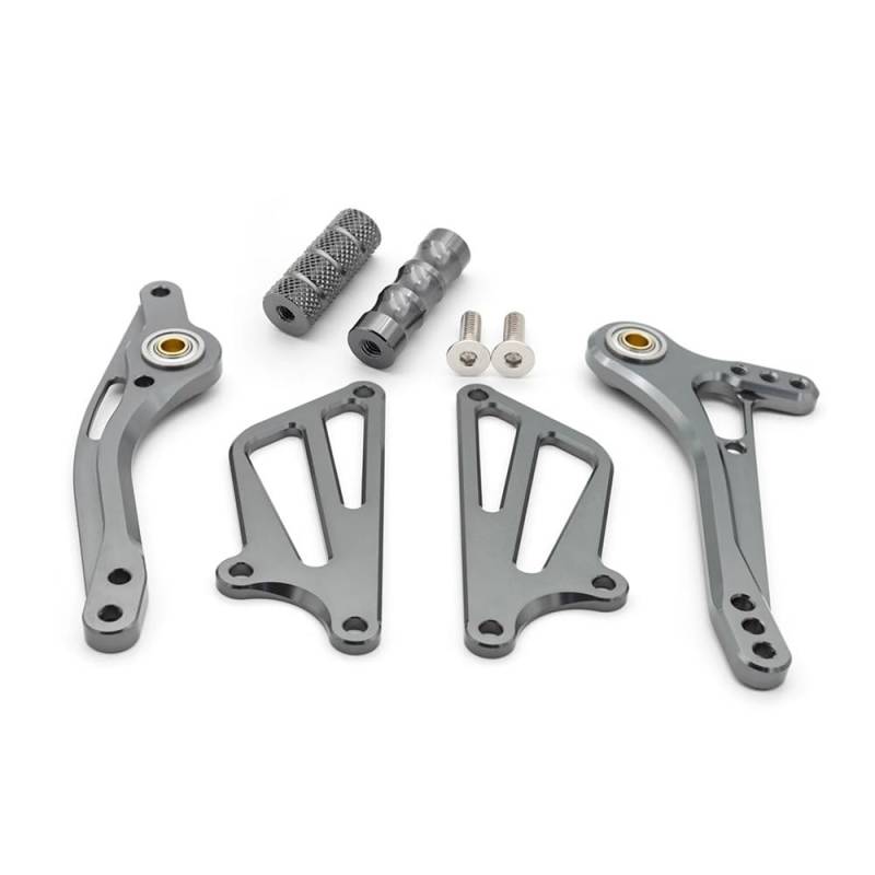 Fußrasten Für ZX10R 04-05 Einstellbare Aluminium Motorrad Fußrastenanlage Fußraste Bremse Schaltknauf Hebel Zubehör Teil von YQZGRD