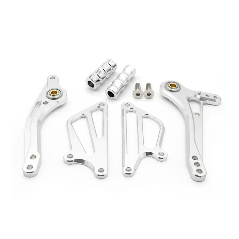 Fußrasten Für ZX10R 04-05 Einstellbare Aluminium Motorrad Fußrastenanlage Fußraste Bremse Schaltknauf Hebel Zubehör Teil von YQZGRD