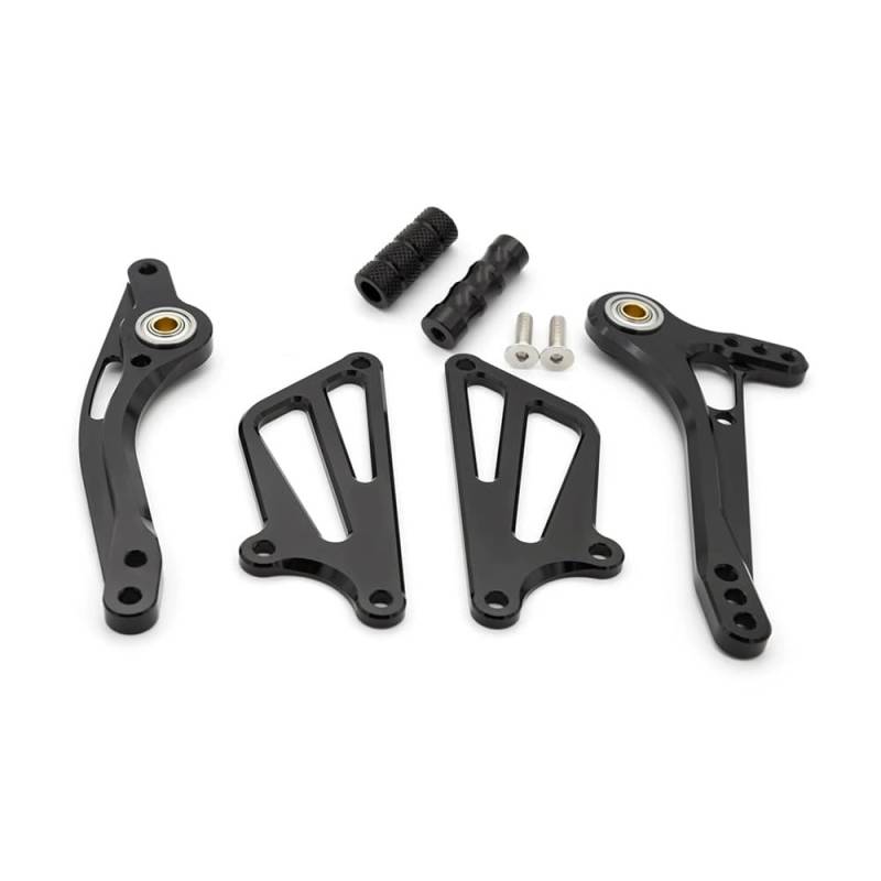 Fußrasten Für ZX10R 04-05 Einstellbare Aluminium Motorrad Fußrastenanlage Fußraste Bremse Schaltknauf Hebel Zubehör Teil von YQZGRD