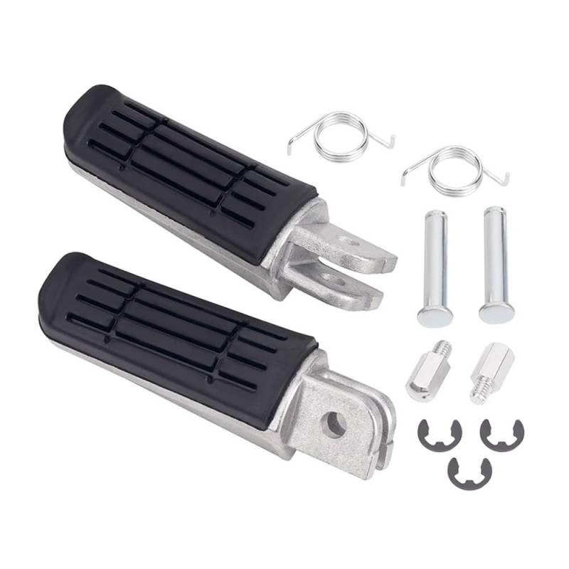 Fußrasten Motorrad Fußrasten Fußrasten Vorne Pedal Fuß Rest Für BT1100 Fazer 700 FJ1200 FJR1300 FZ1 FZ6 FZ6R FZR600 FZS600 XJ600 von YQZGRD