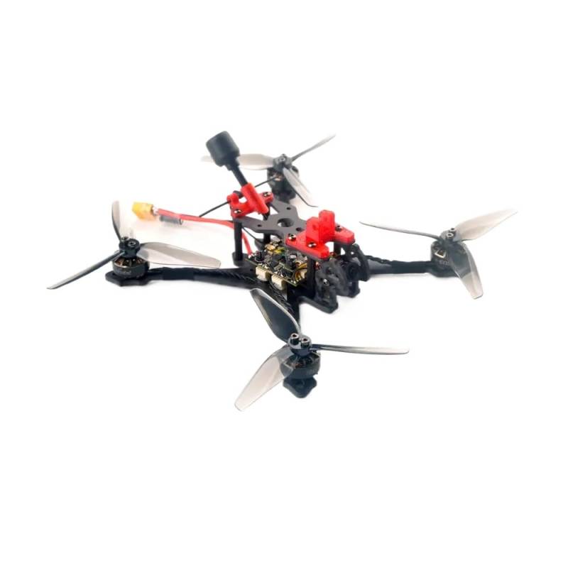 YRcEKH Crux35 ELRS V2 CrazyF411 ELRS AIO URAT OVX303 300 mW Caddx Ant 1200TVL EX1404 KV3500 4S 3,5-Zoll-FPV-Freestyle-Drohne, kompatibel mit verschiedenen FPV-Renndrohnen von YRcEKH