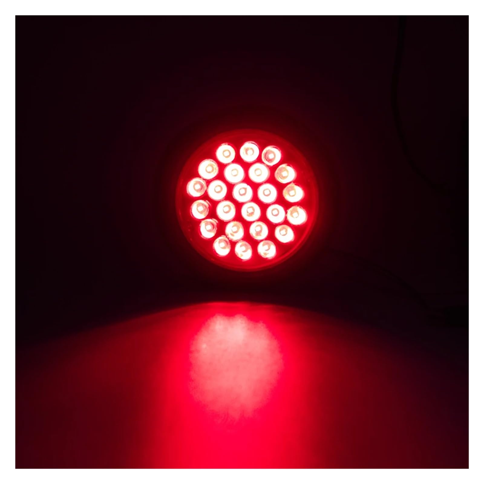 YSASFZX Auto Rücklichter 12V 24V 24 Round Rear Tail Light Turn Signal Brake Stop Warning Reverse Indicator Car Truck Trailer Reflector Rücklicht YSASFZX Auto Rücklichter 12V 24V 24 Round Rear Tail Light Turn Signal Brake Stop Warning Reverse Indicator Car Truck Trailer Reflector Rücklicht von YSASFZX