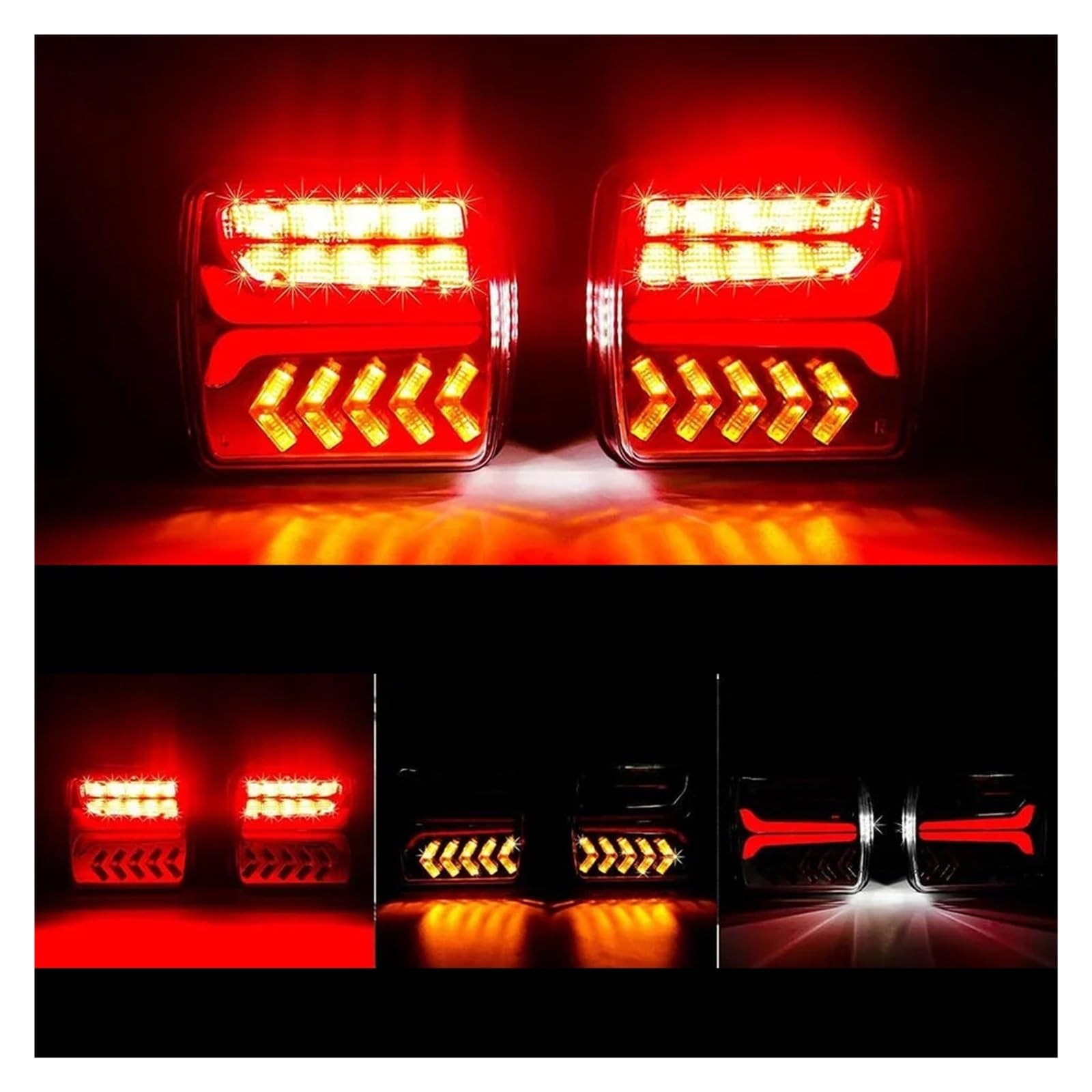 YSASFZX Auto Rücklichter 12V 24V Rechargeable Wireless Magnetic Truck Trailer Tail Light Signal Brake Lamp ECE EMC Approved Caravans Camper Rücklicht YSASFZX Auto Rücklichter 12V 24V Rechargeable Wireless Magnetic Truck Trailer Tail Light Signal Brake Lamp ECE EMC Approved Caravans Camper Rücklicht von YSASFZX