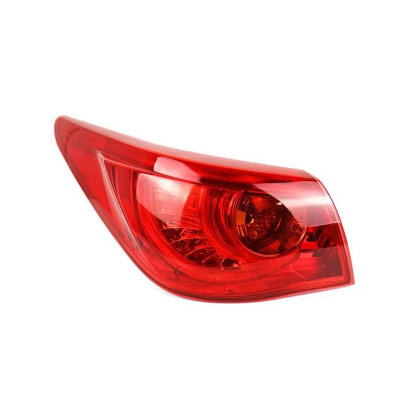 YSASFZX Auto Rücklichter Car Accessories For Infiniti Q50 2014 2015 2016 2017 Tail Light Rear Brake Lamp Turn Signal Inside Outside Taillight Assembly Rücklicht(Outside Left) von YSASFZX