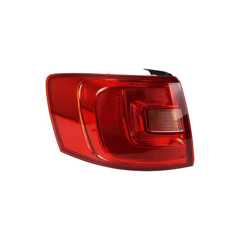 YSASFZX Auto Rücklichter Car Accessories For VW For Jetta Sedan 2012 2013 2014 Outside Tail Light Rear Warning Brake Turn Signal Auto Taillight Without Bulb Rücklicht(Outside Left) von YSASFZX