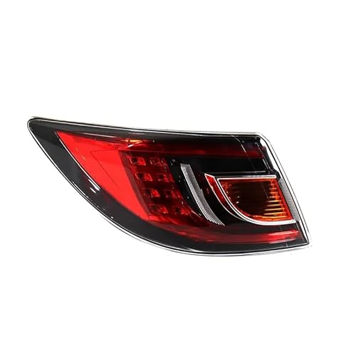 YSASFZX Auto Rücklichter Car Taillights For Mazda 6 GH 2009-2012 Brake Light Signal Lights Car Taillight Assembly GV8E-51-3F0 GV7K-51-3J0 Rücklicht(Red- Outsideleft) von YSASFZX
