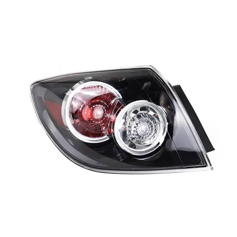 YSASFZX Auto Rücklichter For Mazda 3 2004 2005 2006 2007 2008 2009 2010 Car Rear Taillight Assembly Turn Signal Brake Light Auto Parts Rücklicht(Links) von YSASFZX