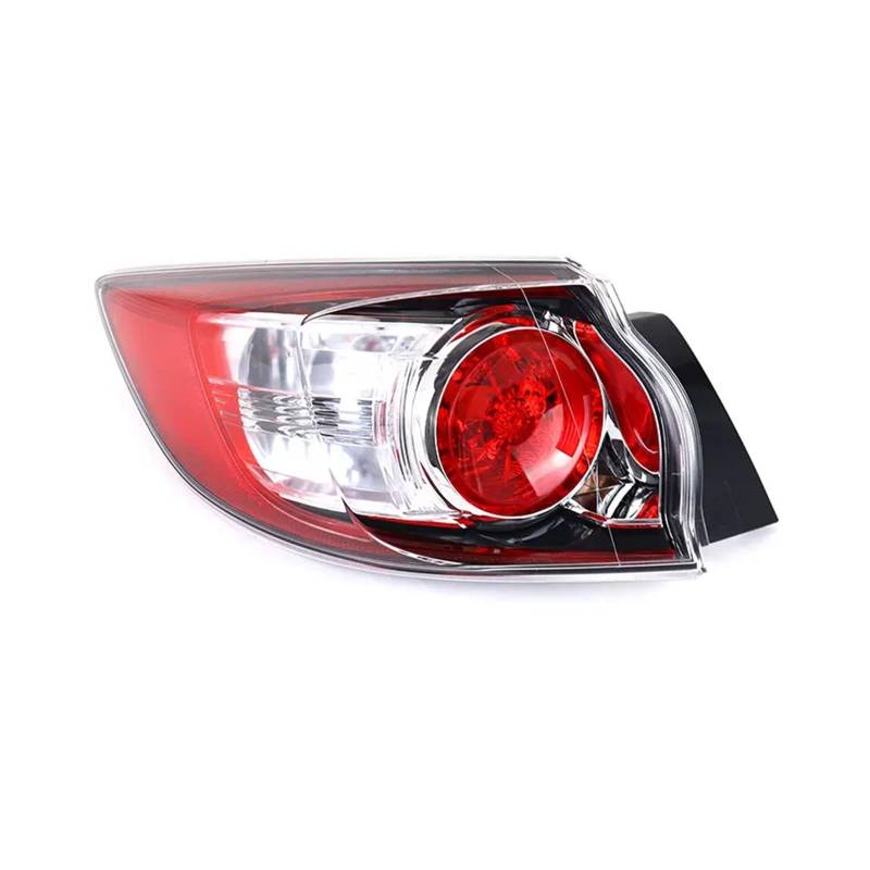 YSASFZX Auto Rücklichter For Mazda 3 BL 1.6L 2009-2013 5D For Hatchback Interior And Exterior Rear Tail Light Turn Signal Car Tail Light Without Bulb Rücklicht(Left Outside) von YSASFZX