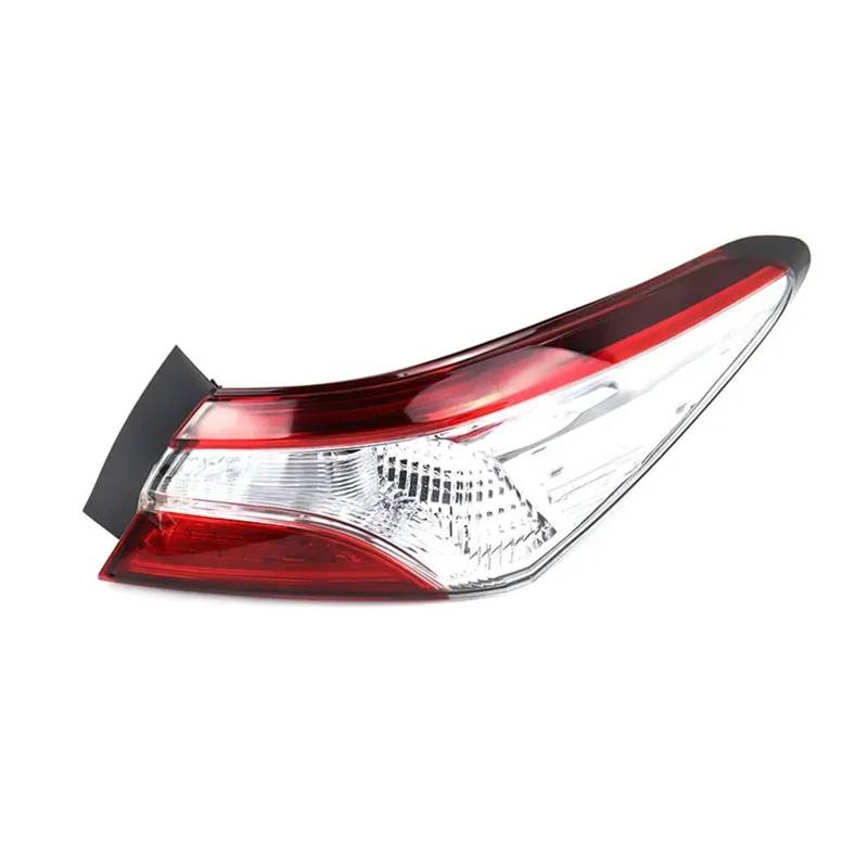 YSASFZX Auto Rücklichter For Toyota For Camry 2018 2019 2020 Rear Taillight, Turn Signal Brake Light Automatic Exterior Taillight Assembly Rücklicht(No light on the right side) von YSASFZX