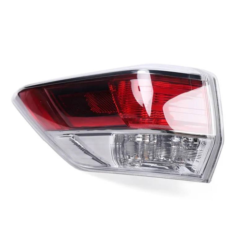 YSASFZX Auto Rücklichter For Toyota For Highlander 2014 2015 2016 Rear Tail Light Warning Light Turn Signal Auto Parts Lamp Housing Excluding Bulbs Rücklicht(Outside Left) von YSASFZX