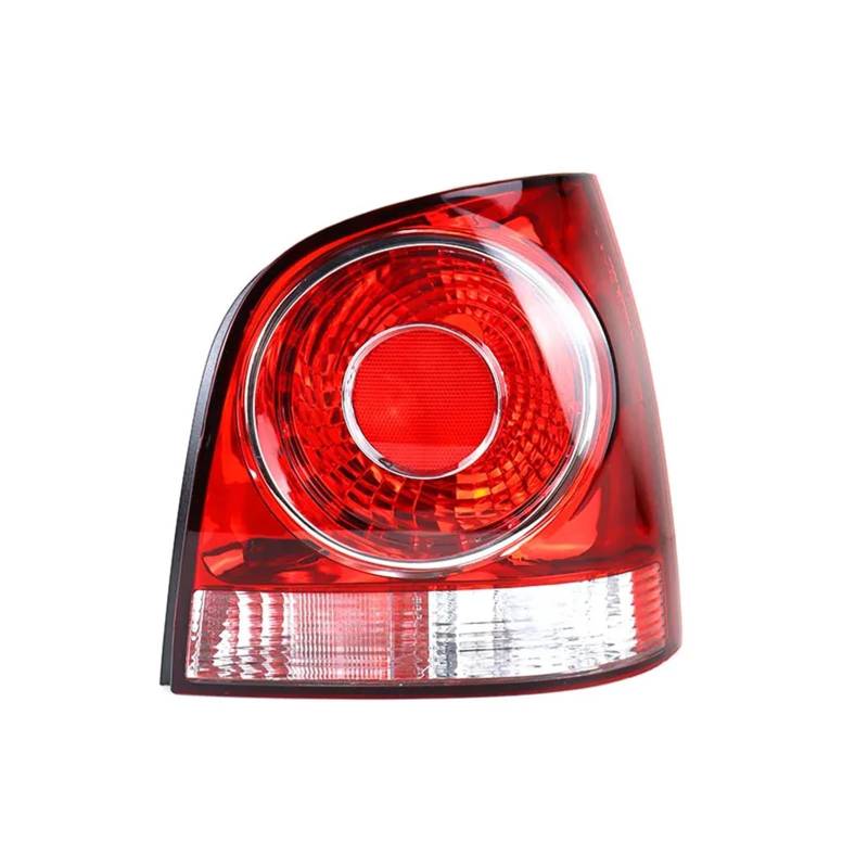YSASFZX Auto Rücklichter For VW For POLO 2006 2007 2008 2009 2010 Rear Tail Light Lamp Housing Without Bulbs Warning Bumper Light Auto Accessories Rücklicht(Red Right) von YSASFZX