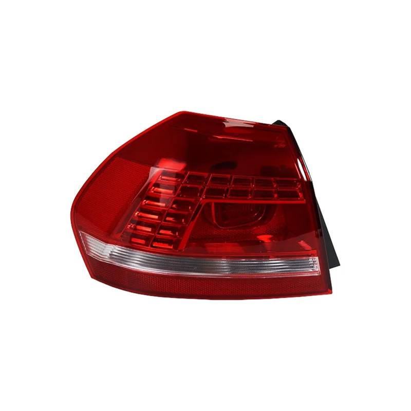 YSASFZX Auto Rücklichter For VW For Passat 2011-2015 Car Inside Outer Tail Light Rear Brake Stop Reverse Taillight Assembly Auto Accessories Rücklicht(Outside Left) von YSASFZX