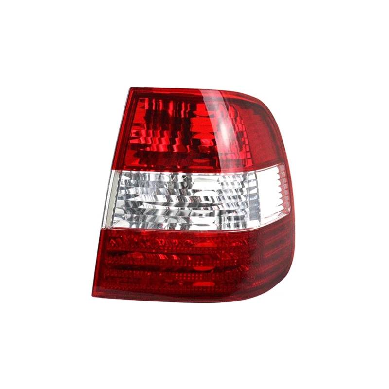 YSASFZX Auto Rücklichter For VW For Polo Sedan 2002-2005 Car Inside Outside Tail Light Turn Signal Brake Lamp Taillight Lamp Housing Without Bulb Rücklicht(Outer Right) von YSASFZX