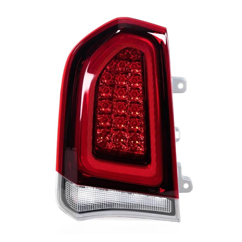 YSASFZX Auto Rücklichter Rear Tail Light For Chrysler 300 2015-2023 Black Tail Light Brake Lamp Driving Lamp Turn Signal Light 68400331AA 68400295AA(Links) von YSASFZX