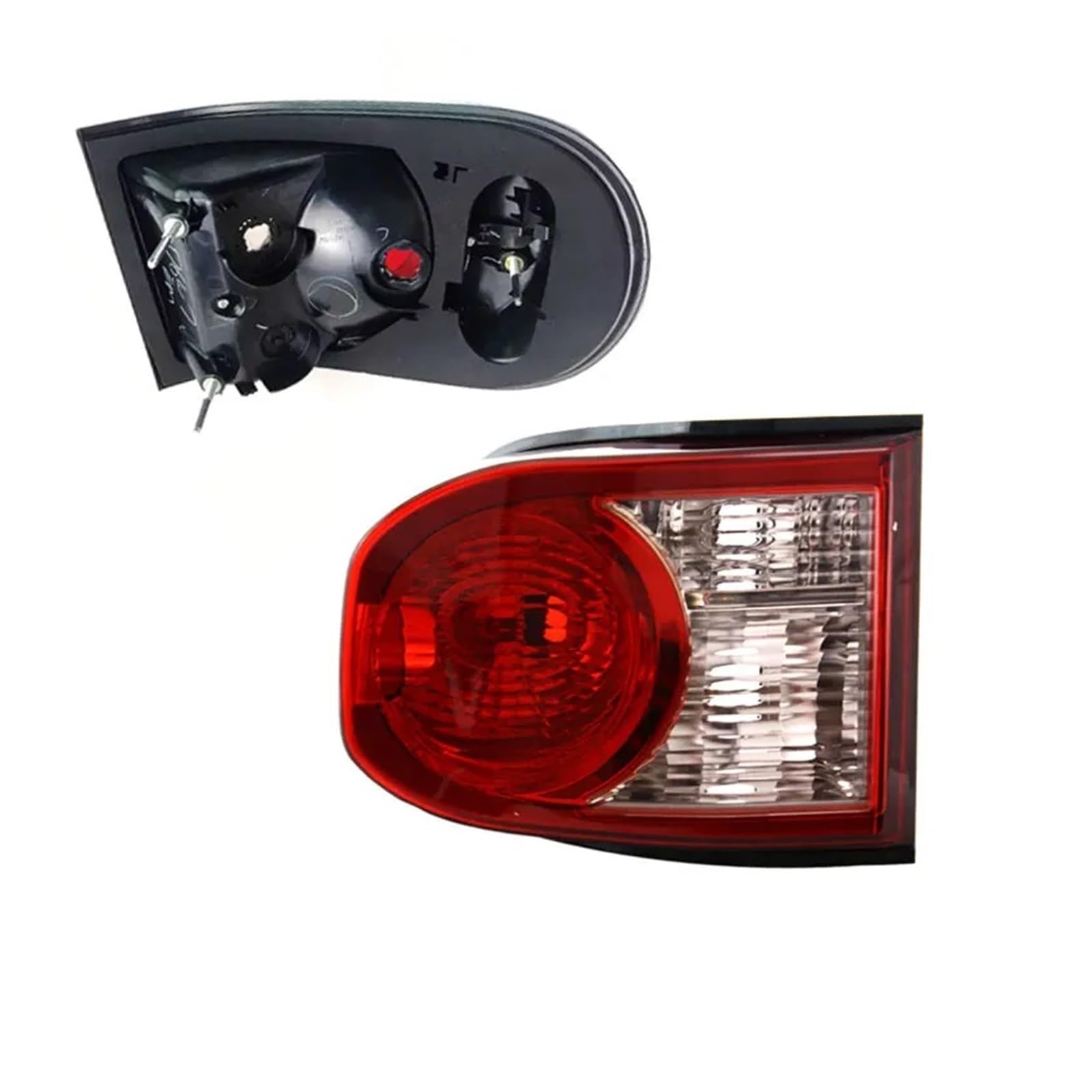 YSASFZX Auto Rücklichter Tail Light Brake Light Turn Signal Suitable For Toyota For FJ For Cruiser 2007-2020 Car Tail Light Shell Without Bulb Rücklicht(A-Only Left) von YSASFZX