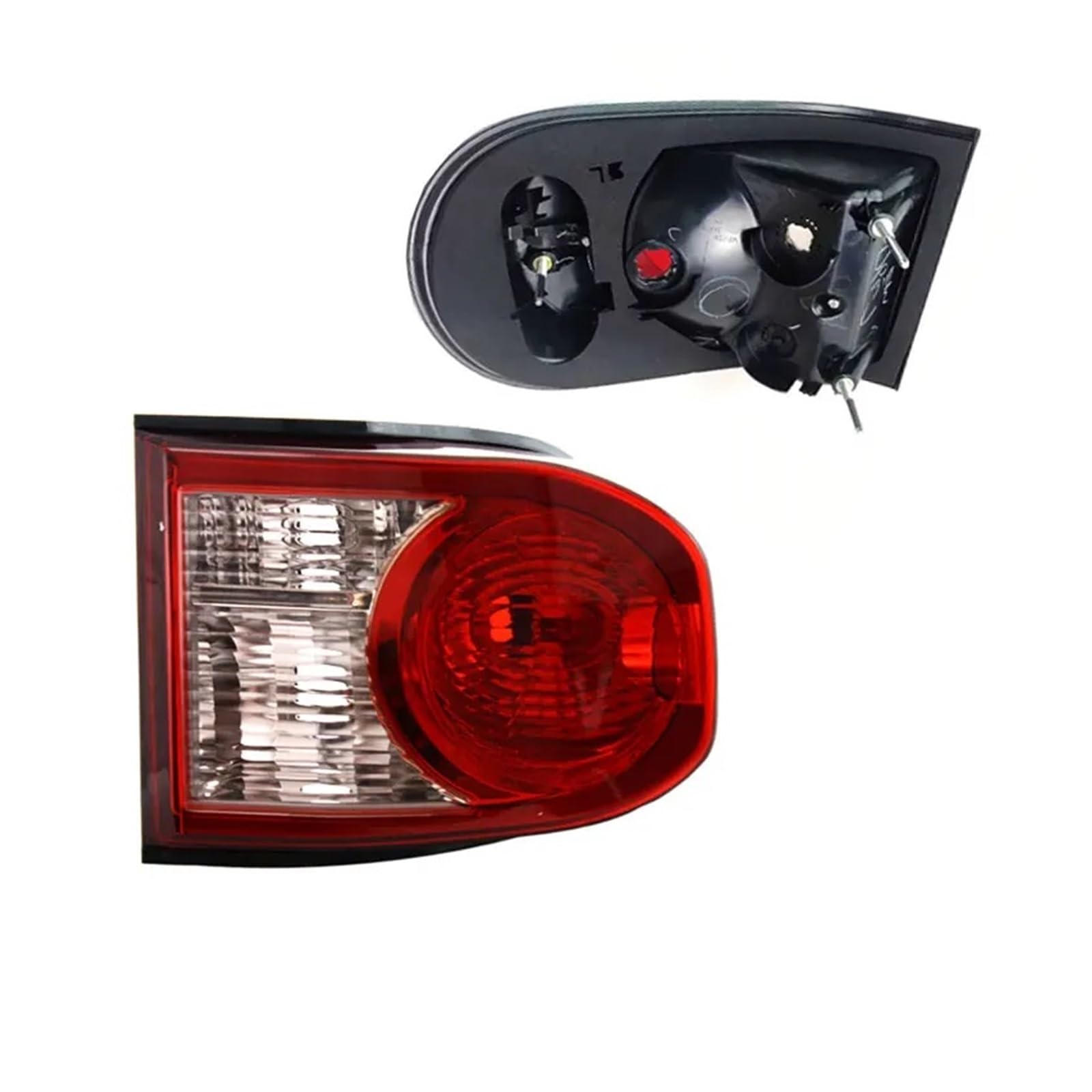 YSASFZX Auto Rücklichter Tail Light Brake Light Turn Signal Suitable For Toyota For FJ For Cruiser 2007-2020 Car Tail Light Shell Without Bulb Rücklicht(A-Only Right) von YSASFZX