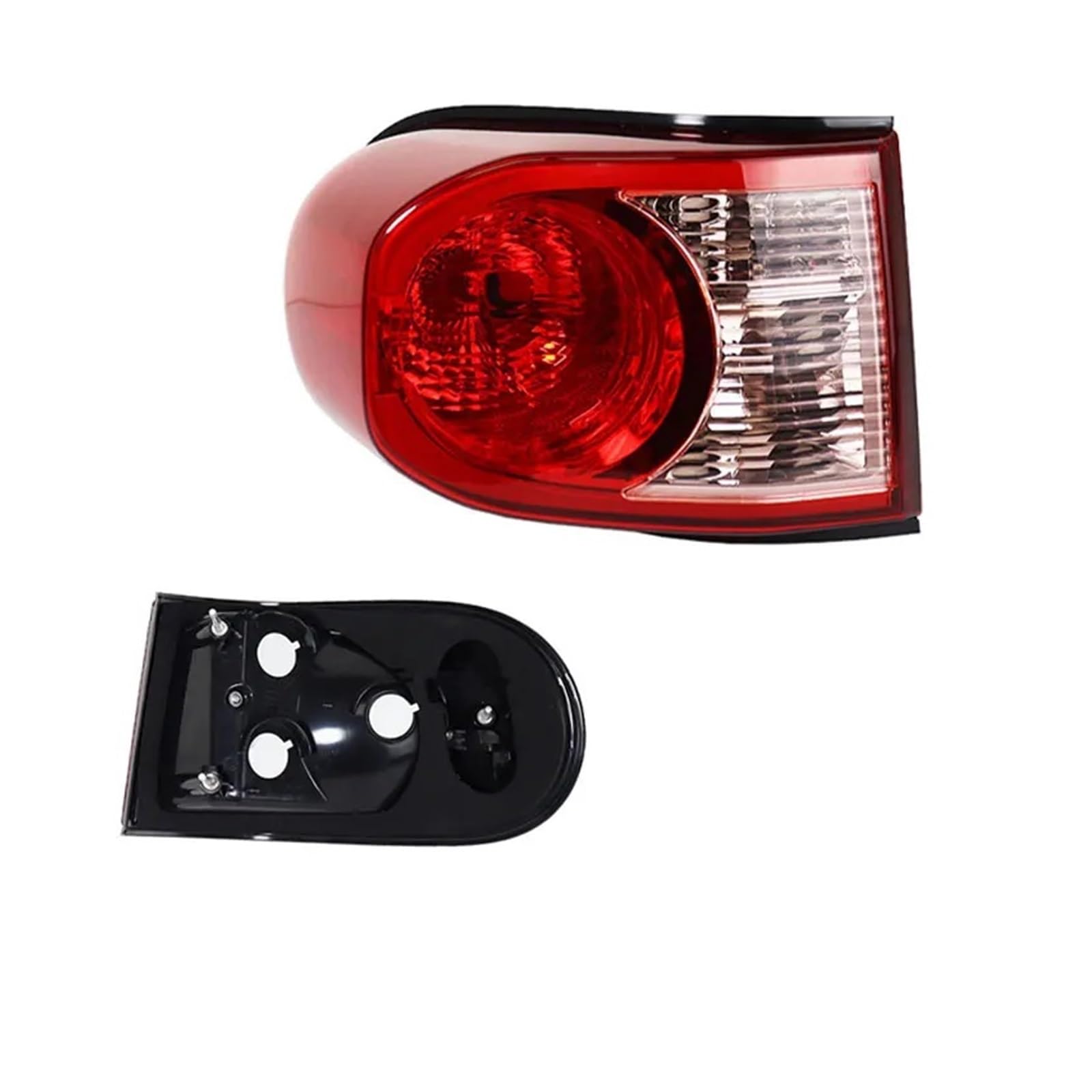 YSASFZX Auto Rücklichter Tail Light Brake Light Turn Signal Suitable For Toyota For FJ For Cruiser 2007-2020 Car Tail Light Shell Without Bulb Rücklicht(B-Only Left) von YSASFZX