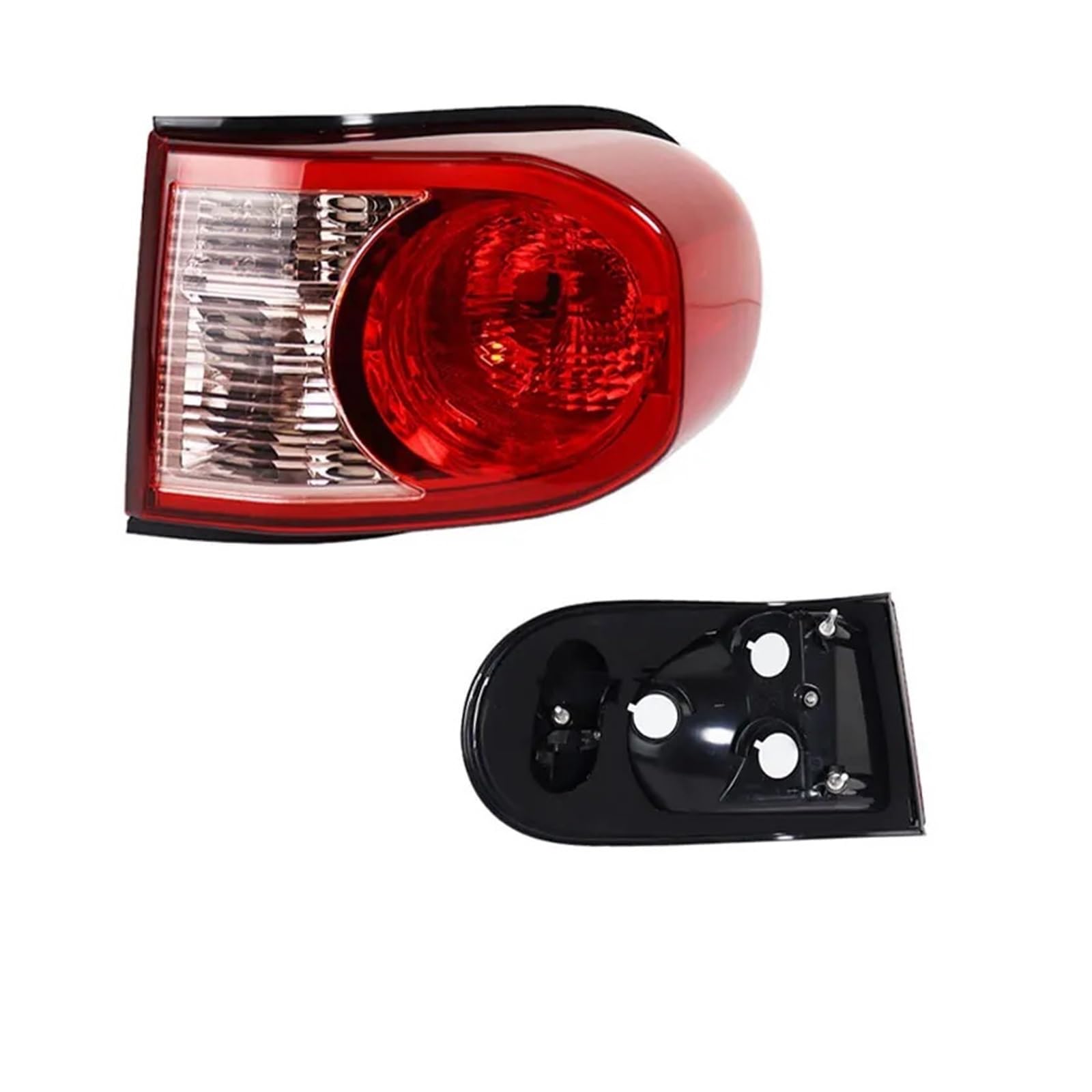 YSASFZX Auto Rücklichter Tail Light Brake Light Turn Signal Suitable For Toyota For FJ For Cruiser 2007-2020 Car Tail Light Shell Without Bulb Rücklicht(B-Only Right) von YSASFZX