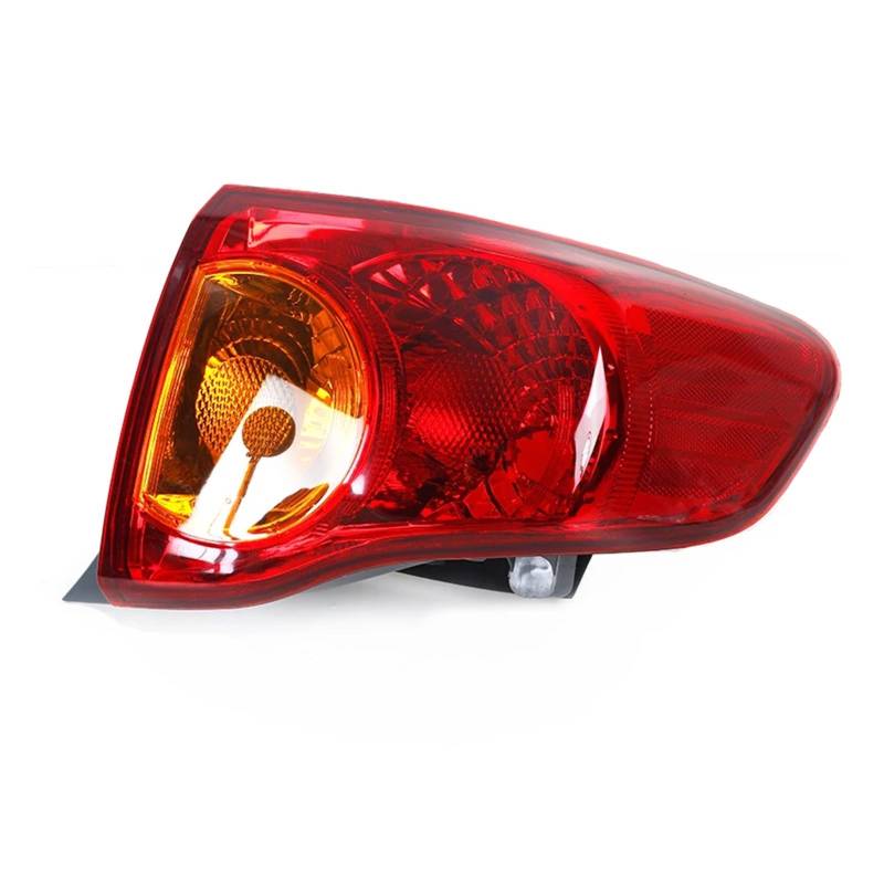 YSASFZX Auto Rücklichter Taillight Housing For Toyota For Corolla 2008 2009 2010 Car Rear Brake Lamp Outer Side Tail Light Without Bulb 8155002460(Right outside) von YSASFZX