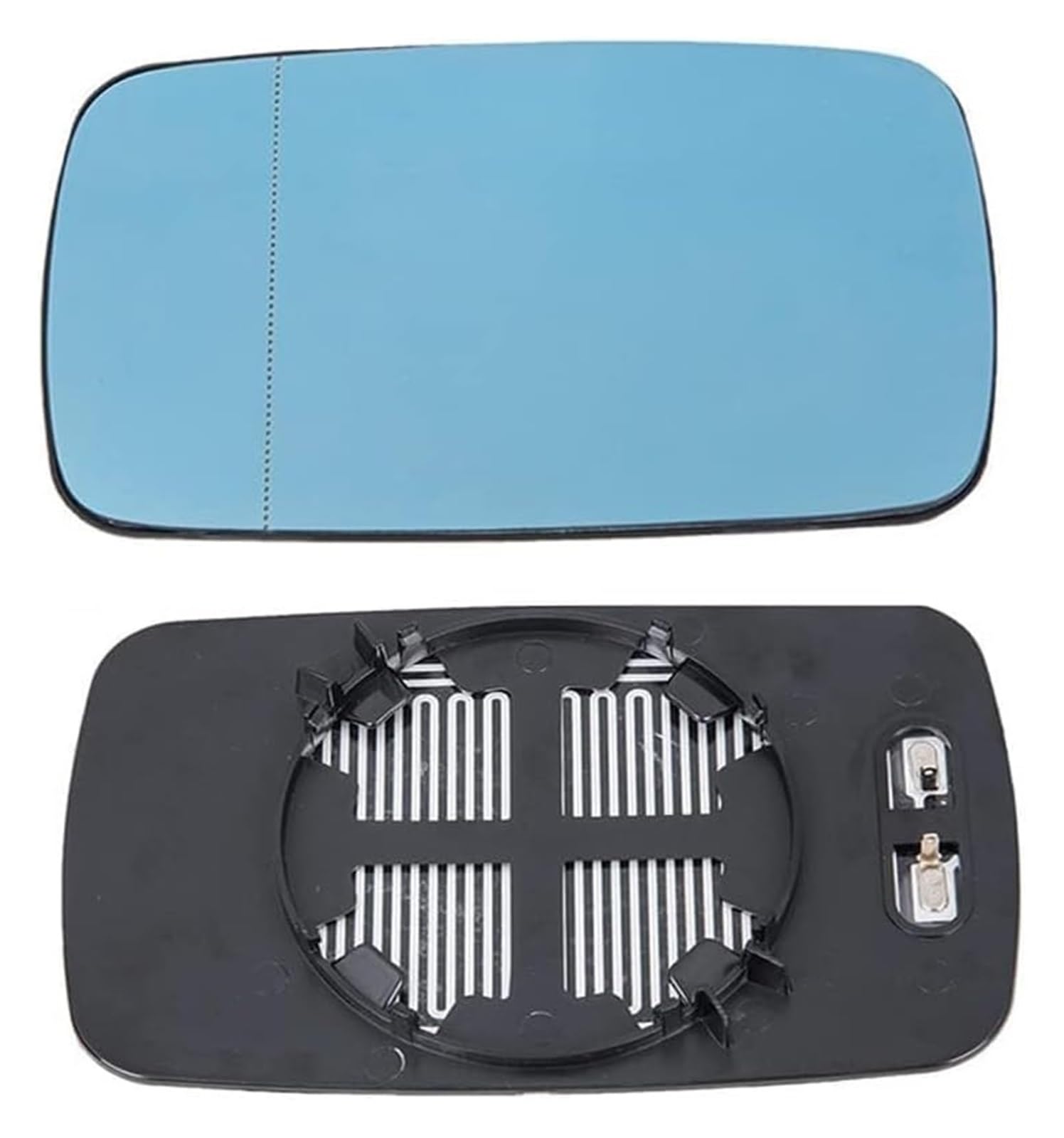 Ersatz Spiegel Glas Für 3er E46 2000-2007 Links Rechts Rückspiegel Beheizter Auto-Seitenspiegel Ersatzglas Rechts Außenspiegel(Left) von YSBVBLRMRV