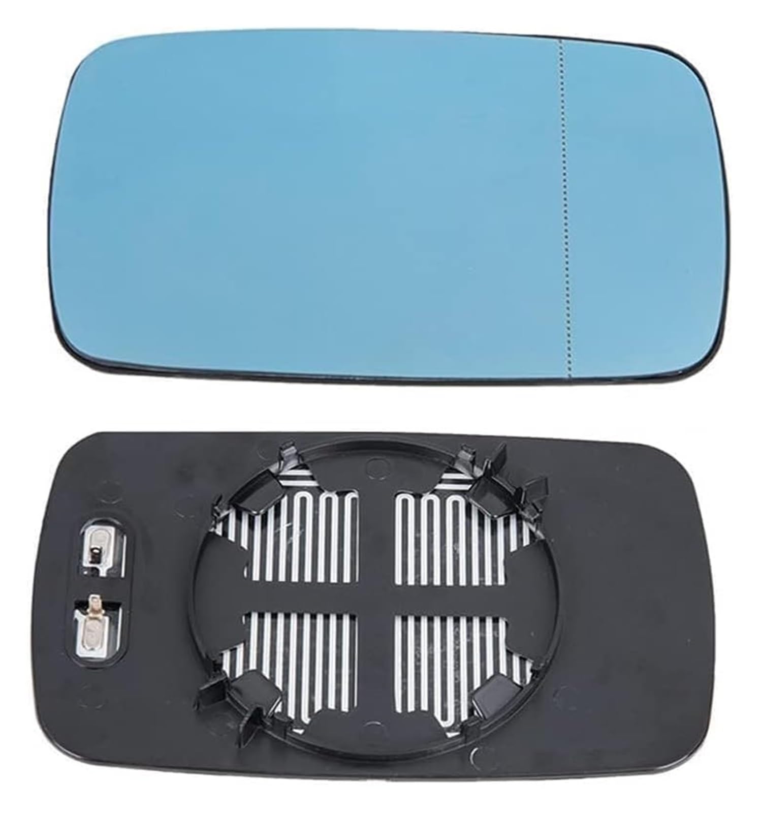 Ersatz Spiegel Glas Für 3er E46 2000-2007 Links Rechts Rückspiegel Beheizter Auto-Seitenspiegel Ersatzglas Rechts Außenspiegel(Right) von YSBVBLRMRV
