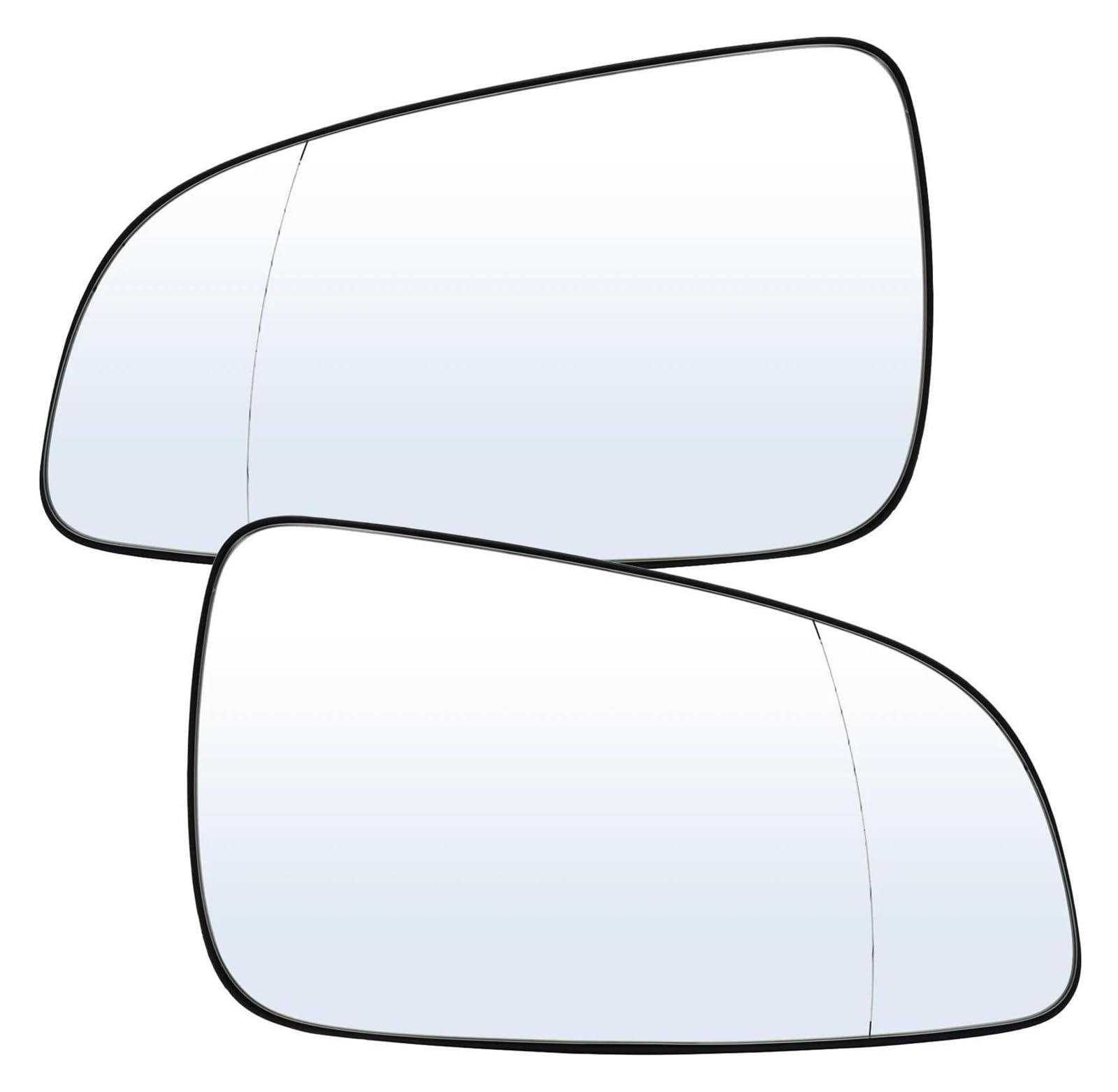 Ersatz Spiegel Glas Für Astra H 2004-2009 Auto Außenspiegel Glas Links Rechts Seite Konvexen Rückansicht Rückspiegel Mit Platte Elektrische Klar(Left and Right) von YSBVBLRMRV