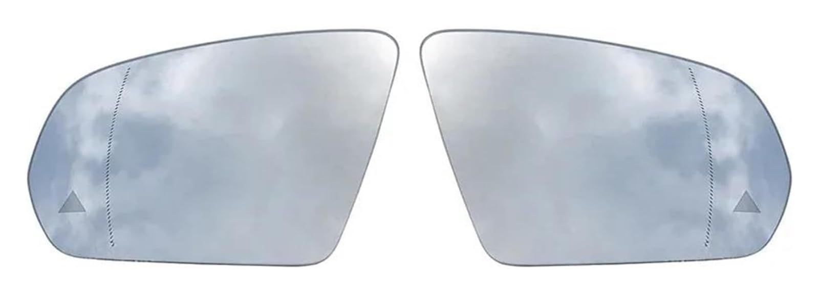 Ersatz Spiegel Glas Für B&enz CES GLC Klasse W205 W222 W217 W213 W238 GLC 2015-Auto Außenspiegel Glas Ersatz Beheizte Totwinkel Warnung(A pair) von YSBVBLRMRV