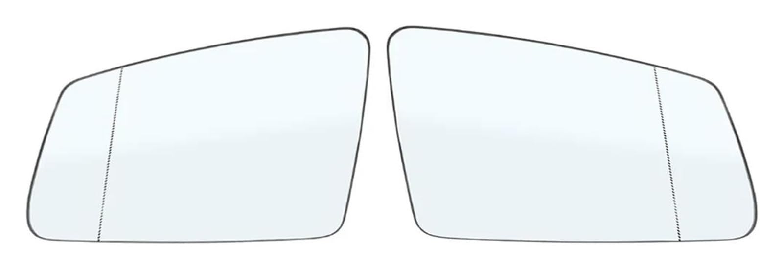 Ersatz Spiegel Glas Für B&enz W212 W204 W221 C180 C250 C300 C350 E200 E250 E300 E350 Auto Außenspiegel Glas Auto Beheizte Blind Spot Warnung(A pair white) von YSBVBLRMRV
