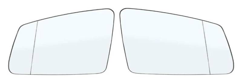 Ersatz Spiegel Glas Für B&enz W212 W204 W221 C180 C250 C300 C350 E200 E250 E300 E350 Auto Außenspiegel Glas Auto Beheizte Blind Spot Warnung(A pair white) von YSBVBLRMRV