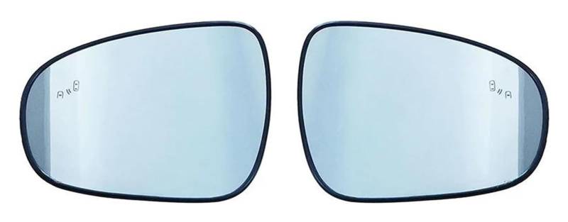 Ersatz Spiegel Glas Für ES 2013-2017 IS 2013-2017 CT 2011-2018 LS 2013-2016 GS RC Auto Außenspiegel Glas Auto Beheizter Toter-Winkel-Warnung(Heated Blind Spot LR) von YSBVBLRMRV