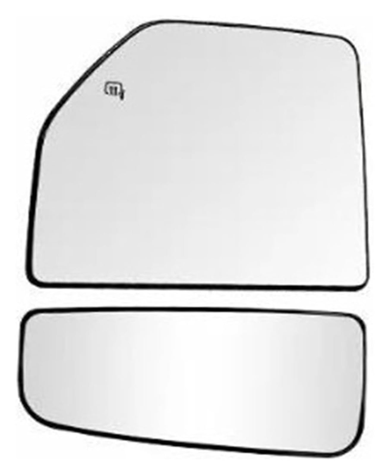 Ersatz Spiegel Glas Für F150 2015-2020 F250 F350 F450 F550 2017-2022 Auto Außenspiegel Glas Auto Links Rechts Seite Beheizte Flügel Hinten Spiegel(Big Small Left) von YSBVBLRMRV