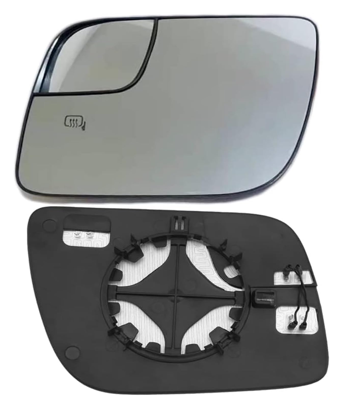 Ersatz Spiegel Glas Für Ford Für Explorer 2011-2019 Links Rechts Rückspiegel Beheizter Auto-Seitenflügelspiegel Ersatzglas Auto-Rückspiegel(1 pair) von YSBVBLRMRV