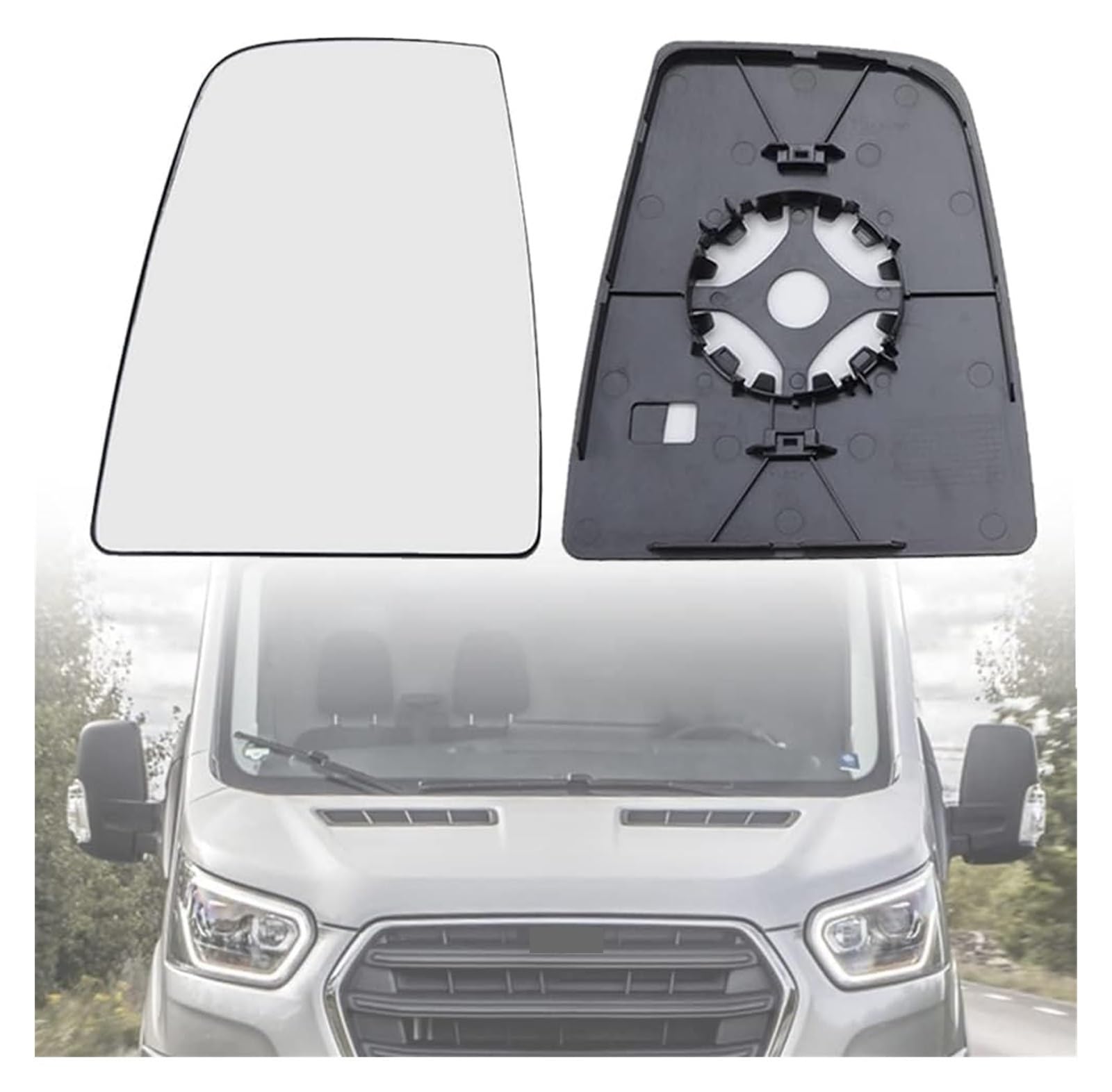 Ersatz Spiegel Glas Für Ford Für Transit Mk8 150/250/350 2014-2018 Links Rechts Rückspiegel Beheizter Auto-Seitenflügelspiegel Ersatzglasspiegel Ersatz Spiegel Glas Für Ford Für Transit Mk8 150/250/350 2014-2018 Links Rechts Rückspiegel Beheizter Auto-Seitenflügelspiegel Ersatzglasspiegel von YSBVBLRMRV