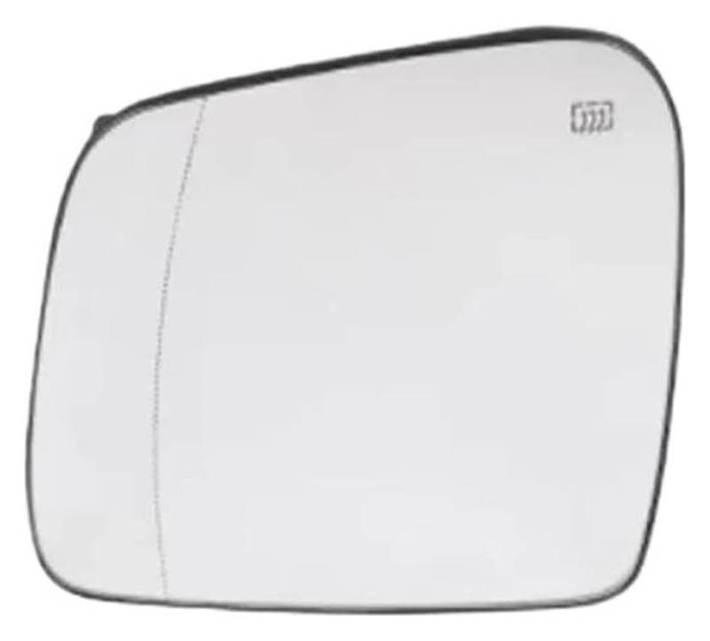 Ersatz Spiegel Glas Für Grand Für Cherokee 2014-2021 Rearview Außenspiegel Objektiv Flügel Rückansicht Glas Beheizte 68092051AB 68082636AB(1PCS left side) von YSBVBLRMRV