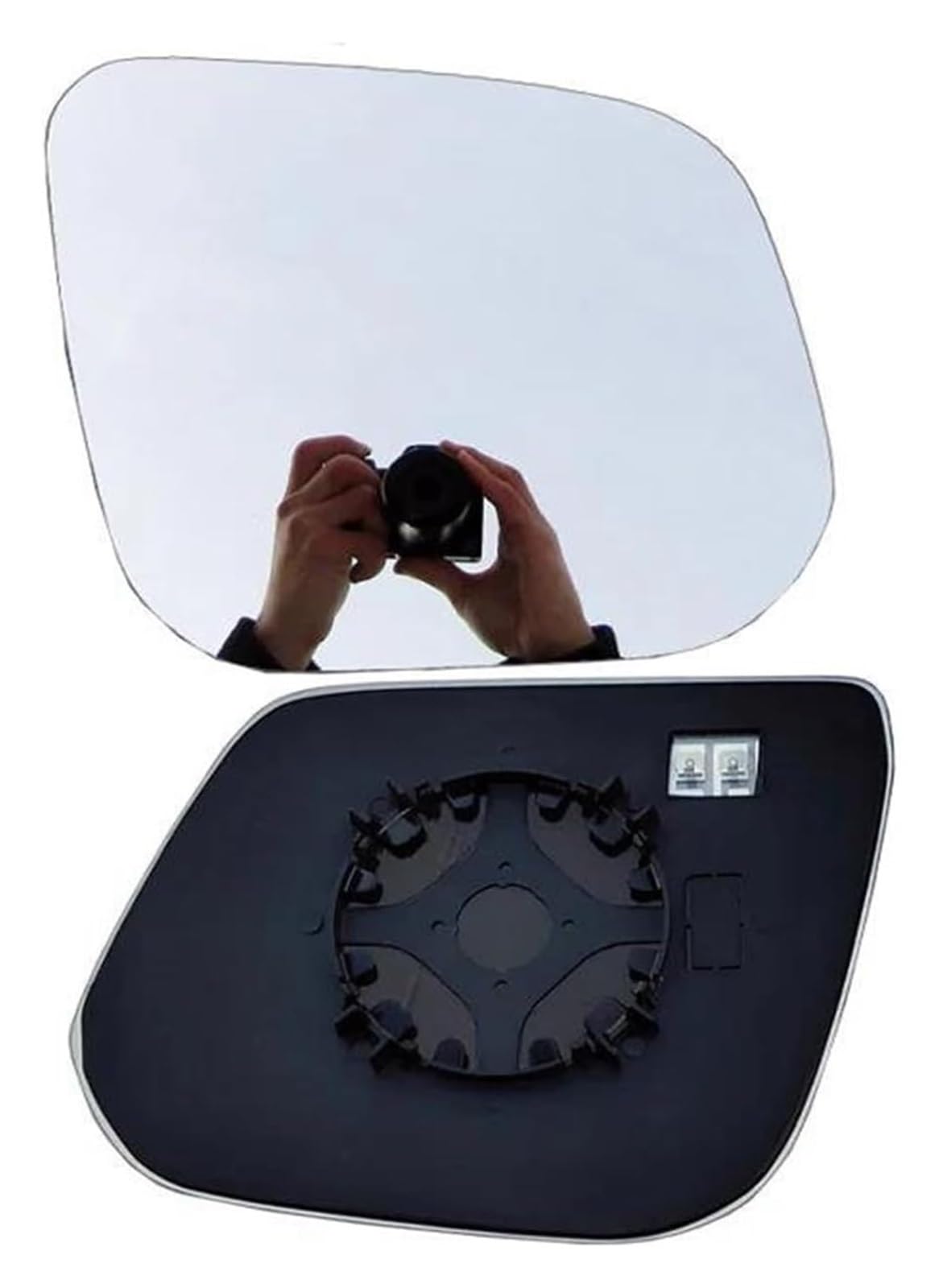 Ersatz Spiegel Glas Für ISUZU Für D-MAX Für DMAX 2012-2019 Seitenrückspiegelgläser Spiegelreflektierende Glaslinse Mit Beheizbarem Auto-Außenspiegel(1PC Right Heat) von YSBVBLRMRV
