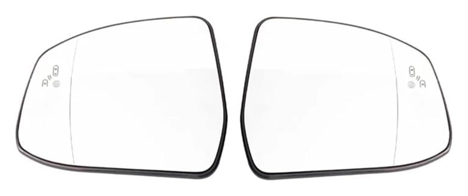 Ersatz Spiegel Glas Für Lincoln MKZ 2013-2020 EU-Version LHD Rückspiegel Seitenspiegelglas Mit Beheiztem Toter-Winkel-Auto-Außenspiegelglas(Left and Right) von YSBVBLRMRV