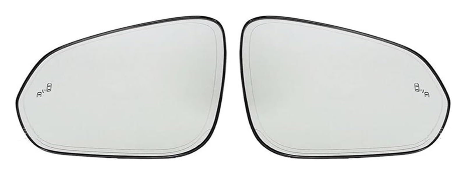 Ersatz Spiegel Glas Für RX NX NX200t RX350 NX300h RX450h 2015-2020 Außenspiegelglas Rückspiegelglas Weitwinkel Ersatz Beheizt(LHRH Blind Spot Heat) von YSBVBLRMRV