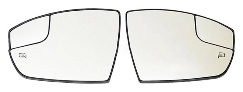 Ersatz Spiegel Glas Für US Edition Für Escape 2013-2016 Für C-Max 2013-2018 CJ5Z17K707B CJ5Z17K707G Auto Rückspiegel Heizung Außenspiegel Glas(Left and Right) von YSBVBLRMRV