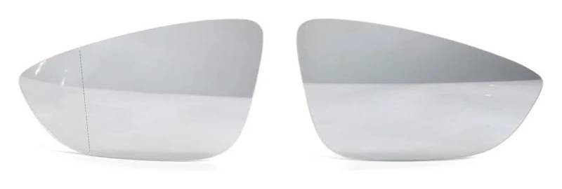 Ersatz Spiegel Glas Für VW Für J&etta 6 MK6 EU-Modell 2011-2017 Für CC Für p&assat B7 Rückspiegel Auto Außenspiegel Glas Beheizter Seitenspiegel(A pair White) von YSBVBLRMRV