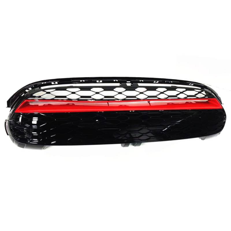 Front Grill Grills Car Body Kit Oberer Stoßfänger Air Hood Vent Mesh Grid Frontgrill Racing Grill Für M&ini Cooper F56 2014-2020 von YSBVBLRMRV