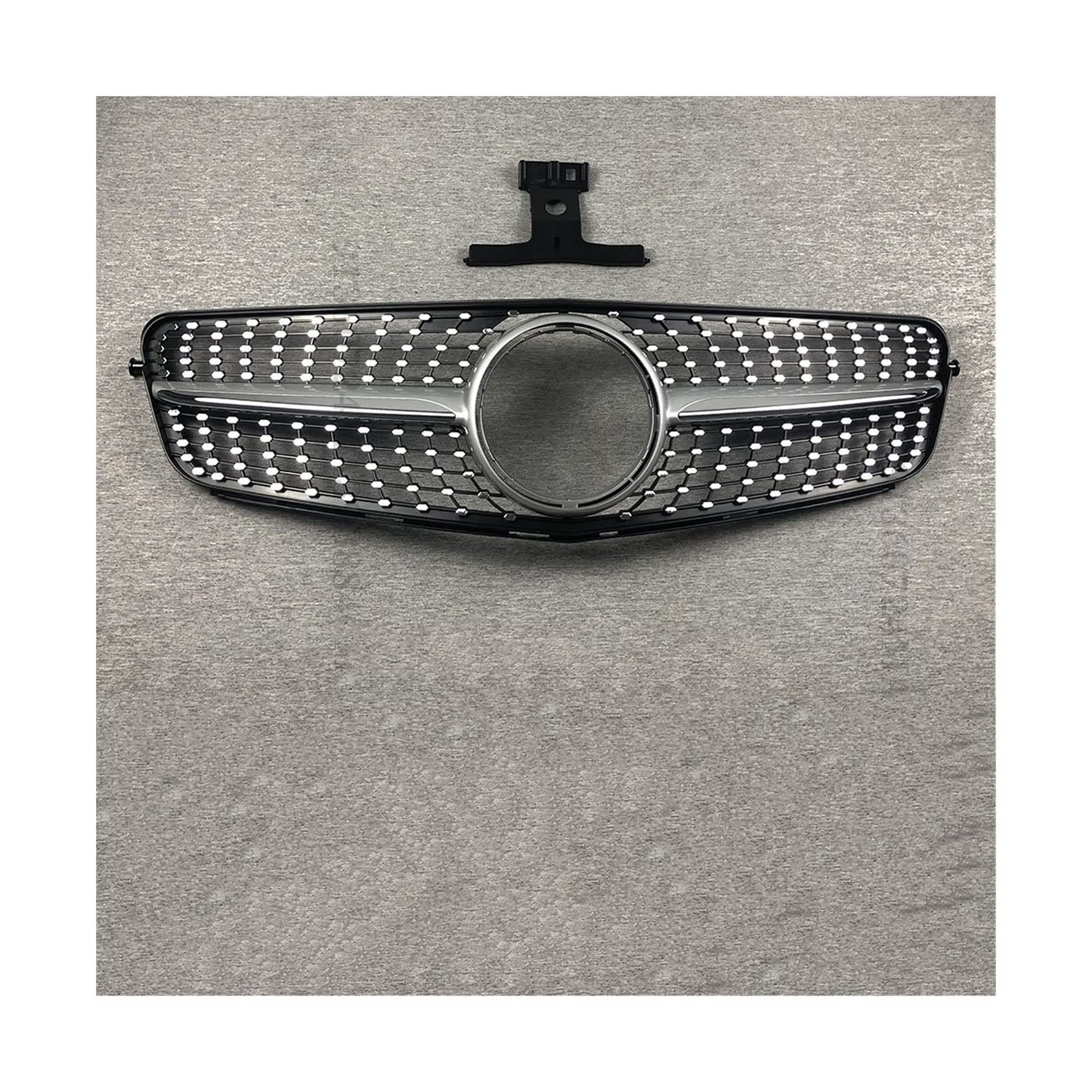 Front Grill Grills Diamant-Tuning-Zubehör Fronteinlassgitter GTR-Stoßstangengrillgitter Für M&ercedes W204 C204 B&ENZ C 2007-2014 C43 AMG GT(7) von YSBVBLRMRV