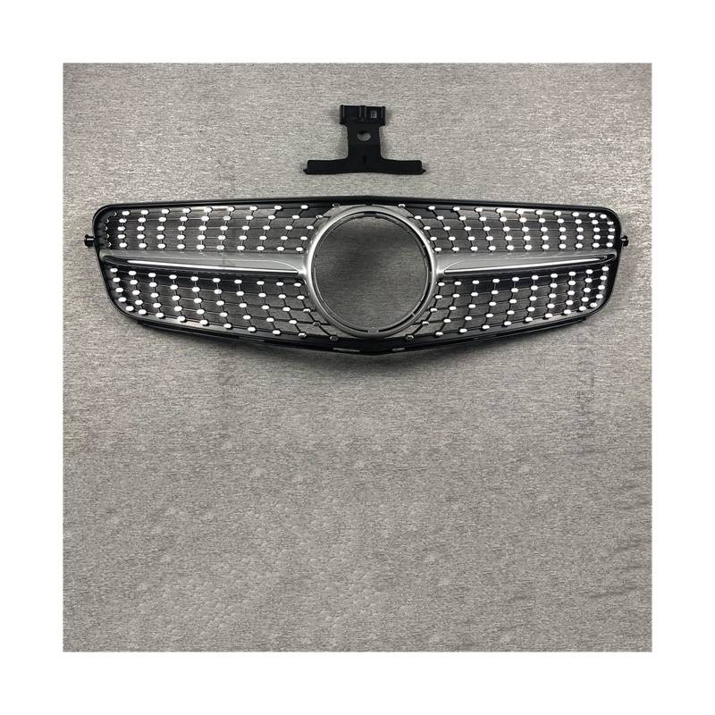 Front Grill Grills Diamant-Tuning-Zubehör Fronteinlassgitter GTR-Stoßstangengrillgitter Für M&ercedes W204 C204 B&ENZ C 2007-2014 C43 AMG GT(7) von YSBVBLRMRV