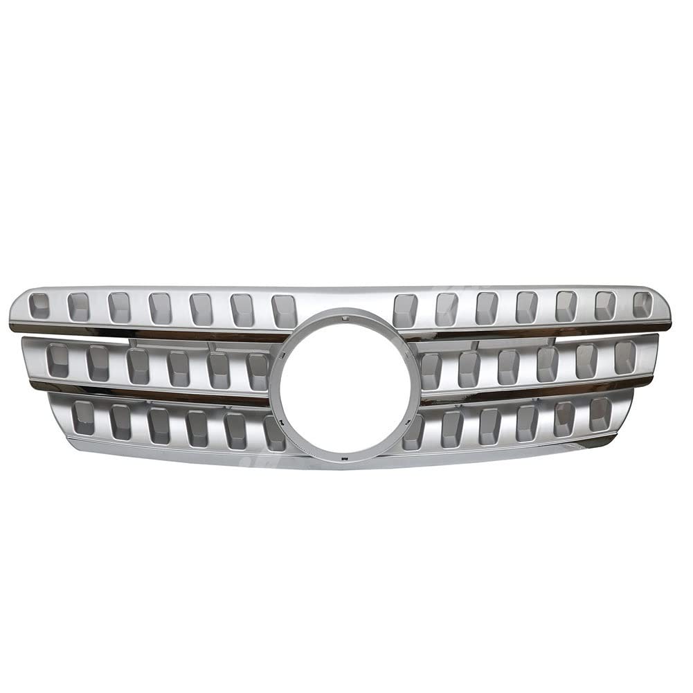 Front Grill Grills Front Racing Billet Stoßstangengitterabdeckung Für M&ercedes B&ENZ W163 ML-Klasse 1999–2004(Schwarz) von YSBVBLRMRV