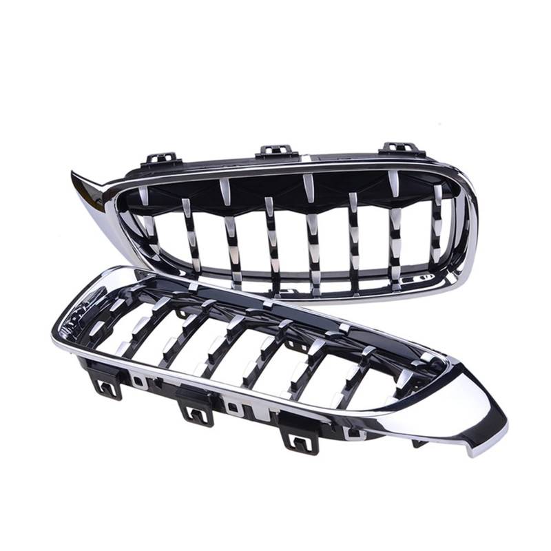 Front Grill Grills Fronthaube Nierengitter Stoßstange Rautenform Grill Für 4er F32 F33 F36 F80 F82 2013-2017(Kidney Grille 3) von YSBVBLRMRV